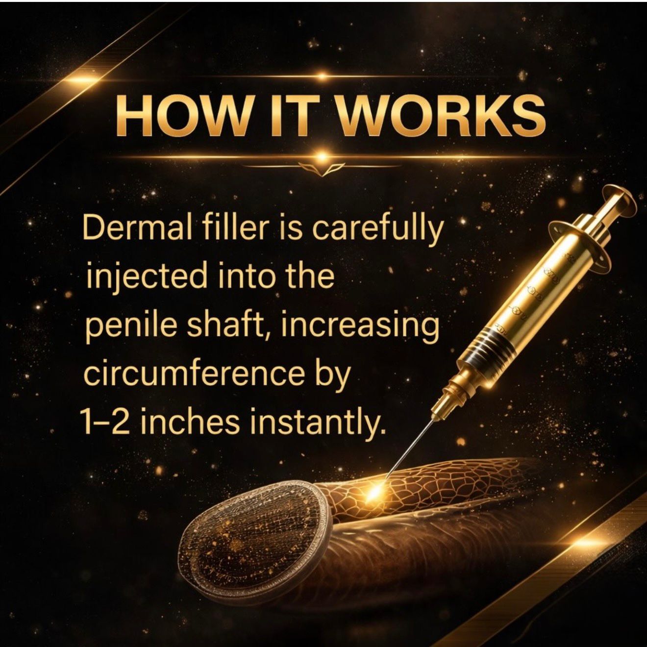 Penile Filler Illustration
